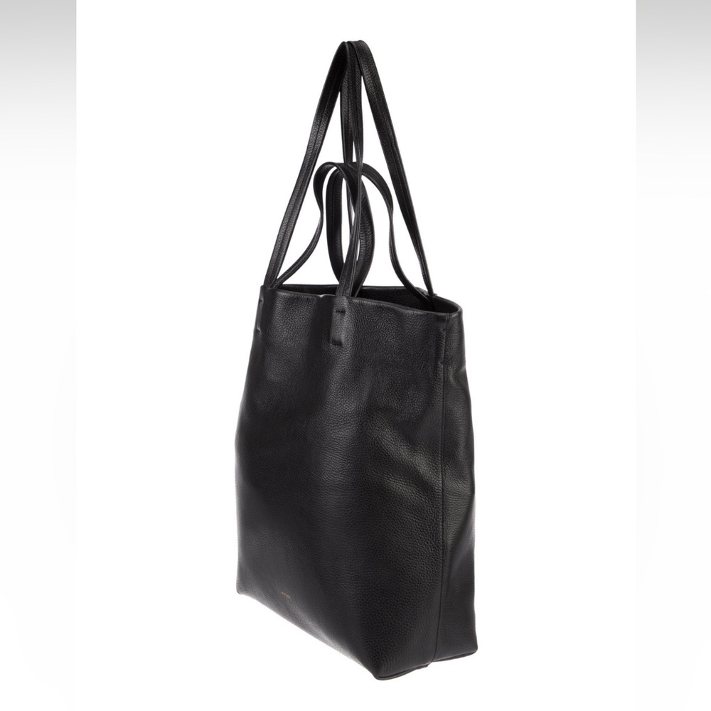 Like New Cuyana Tall Easy Tote, black pebbled leather, insert ($295 + $98 value) - Picture 2 of 8